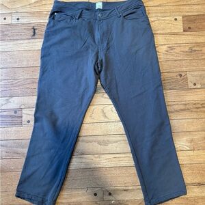 Classic Men's Slate Grey Swet Tailor Dress Pants